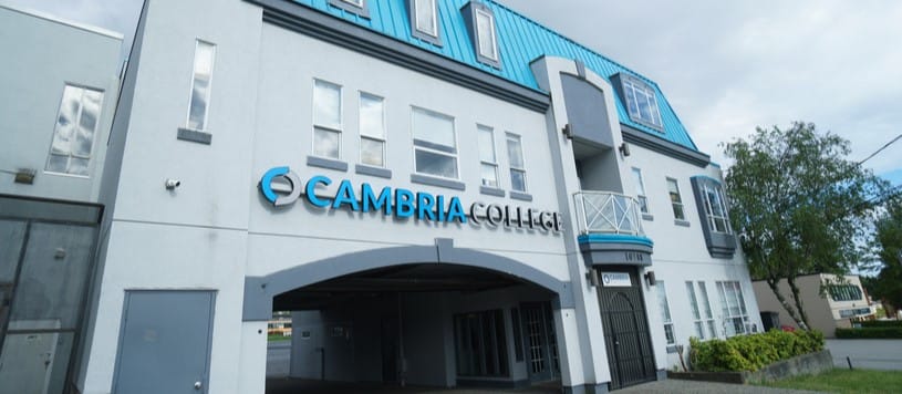 Cambria College's Surrey, BC campus location.